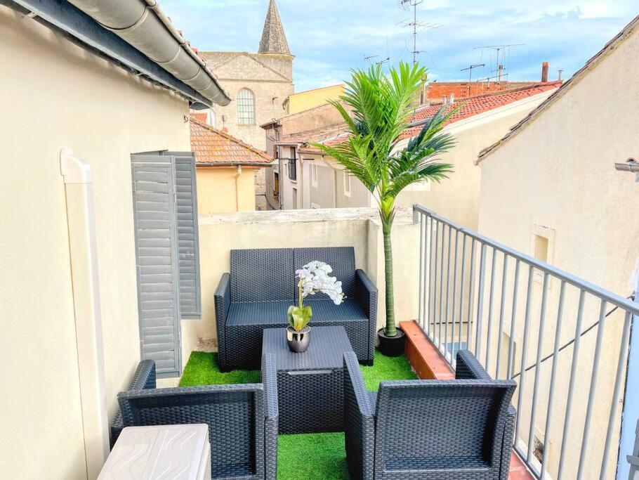 Studio Cosy - 2 Pers - Beziers - Centre - Terrasse - Clim Eksteriør bilde