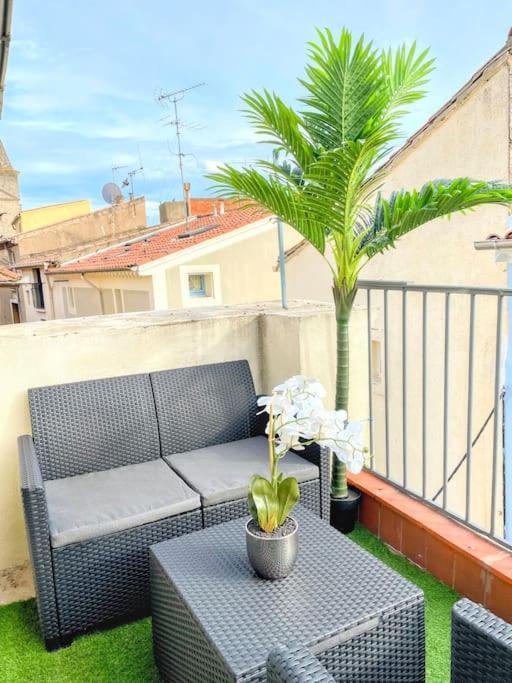Studio Cosy - 2 Pers - Beziers - Centre - Terrasse - Clim Eksteriør bilde
